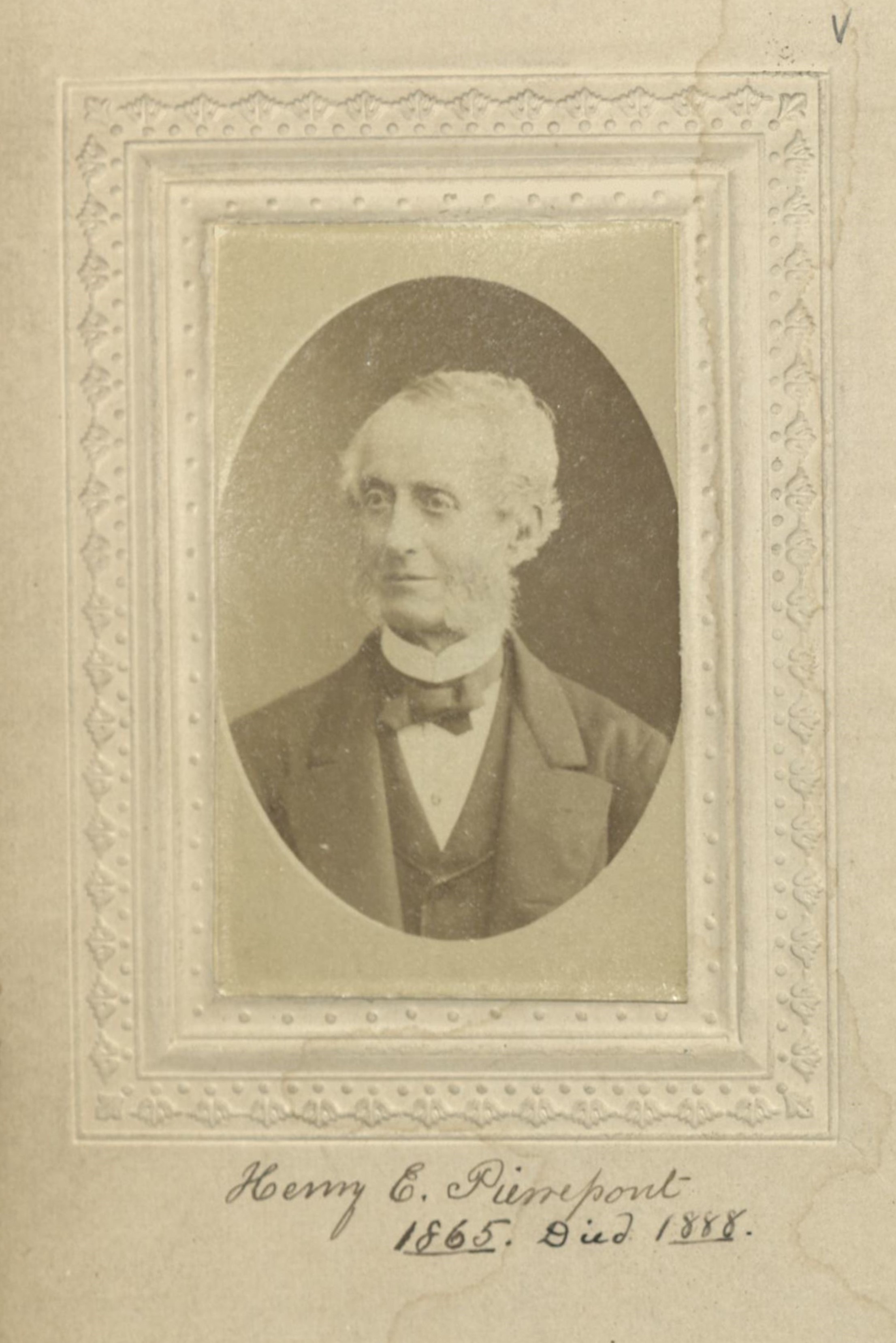 Member portrait of Henry E. Pierrepont